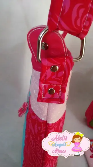 Bolsa alça transversal corujinha