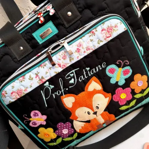 Bolsa Angel Três Divisões e Pasta Organizadora
