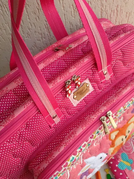 Bolsa Bolsa 3 Divisões +capa Diário De Classe