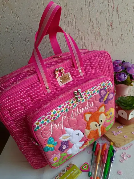 Bolsa Bolsa 3 Divisões Bosque Encantado