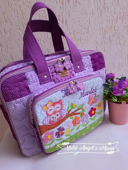 Bolsa Bolsa 3 Divisões Corujinha