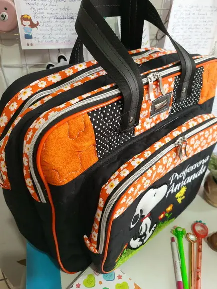 Bolsa Bolsa 3 Divisões Professora Autismo