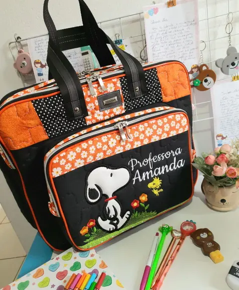 Bolsa Bolsa 3 Divisões Professora Autismo