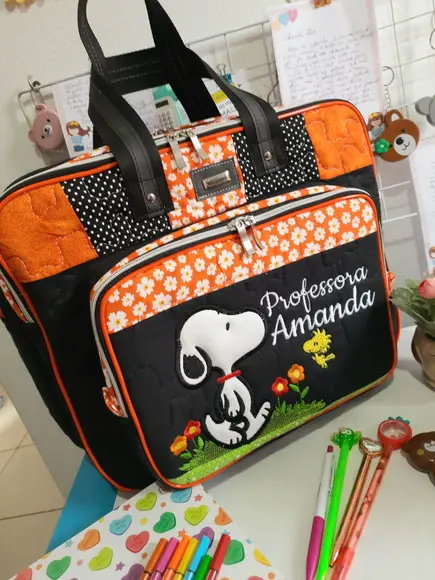 Bolsa Bolsa 3 Divisões Professora Autismo