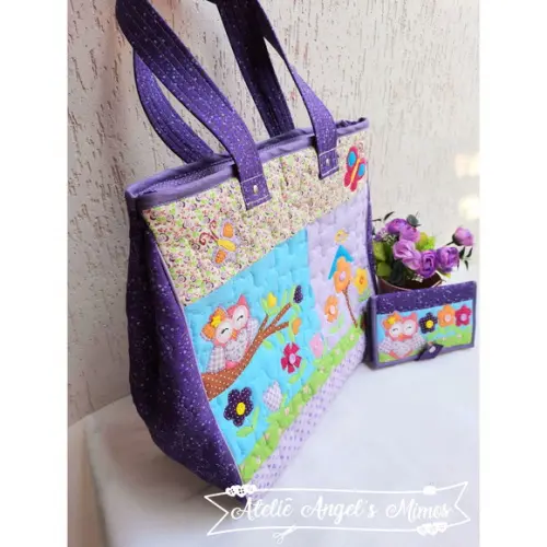 Bolsa Corujinha GG + carteira