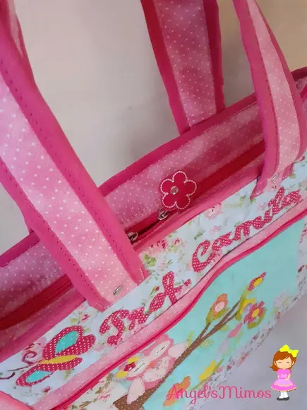 Bolsa Corujinha GG patchwork
