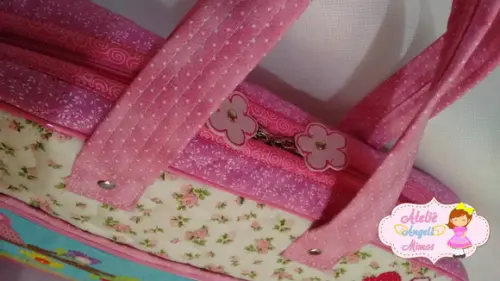 Bolsa Corujinha rosa