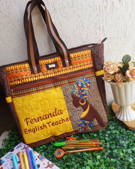 Bolsa Gg Mulher Africana