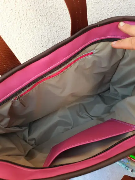 Bolsa Gg Professora e Estojo com Divisoes
