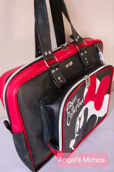 Bolsa Minnie couro sintético para notebook
