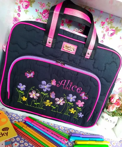 Bolsa Notebook Jardim