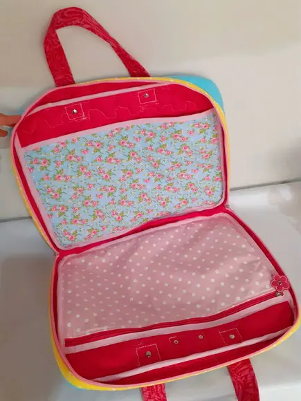 Bolsa para Notebook Corujinha abertura profunda