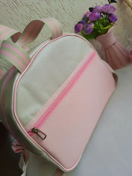 Bolsa Passeio G Sintético Perolizado Ursa Princesa