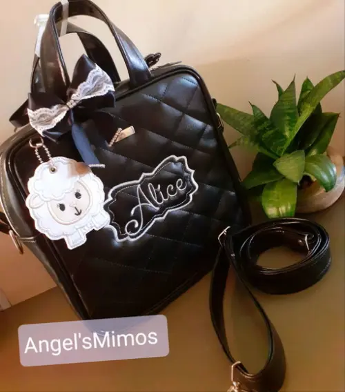 Bolsa passeio ovelinha couro sintético