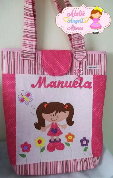 Bolsa Patch Menininha