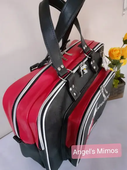 Bolsa Professora 3 divisões couro sintético