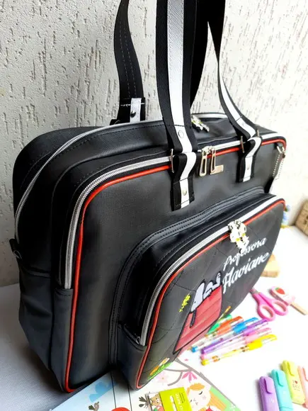 Bolsa Snoopy Material Sintético