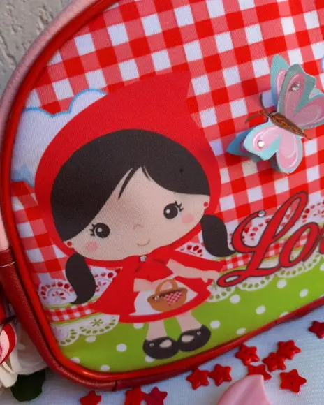 Bolsinha Infantil Chapéuzinho