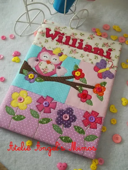 Caderno corujinha Grande