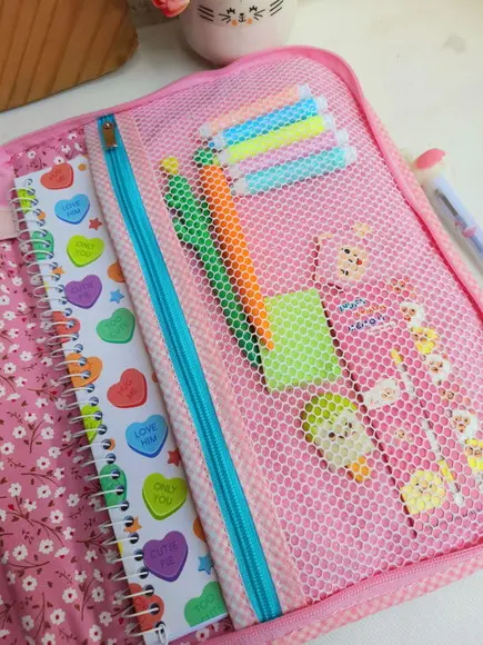 Capa Caderno com Zíper Personalizado