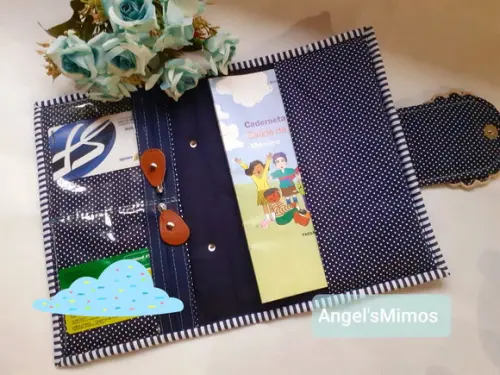 Capa de Carteirinha de vacinação + porta certidao