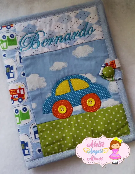 Capa de Carteirinha de vacinação CARROS