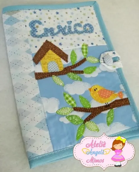 Capa de Carteirinha de vacinação menino