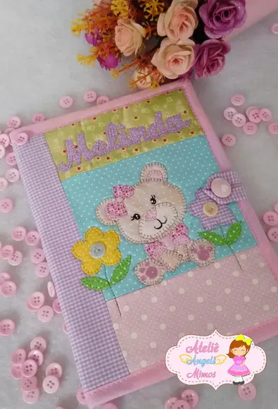 Capa de Carteirinha de vacinação Ursinha