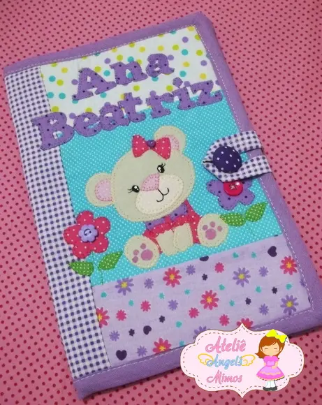 Capa de Carteirinha de vacinação Ursinha