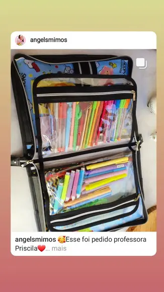 Capa Organizadora com Bolsos Couro Sintético