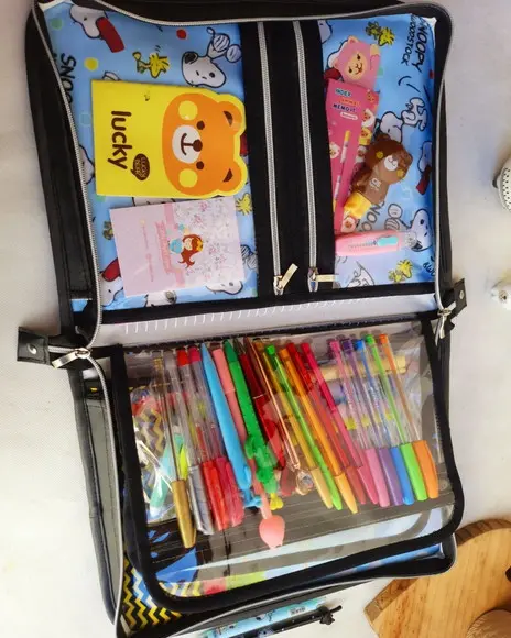 Capa Organizadora com Bolsos Couro Sintético