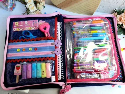 Capa Organizadora com Bolsos Jardim Encantado