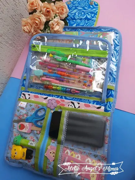 Capa organizadora com bolsos Raposinha