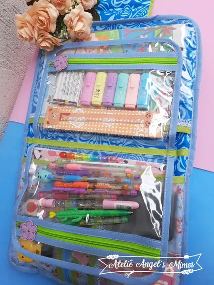 Capa organizadora com bolsos Raposinha