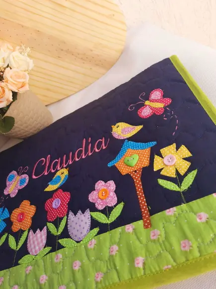 Capa para notebook Jardim Encantado