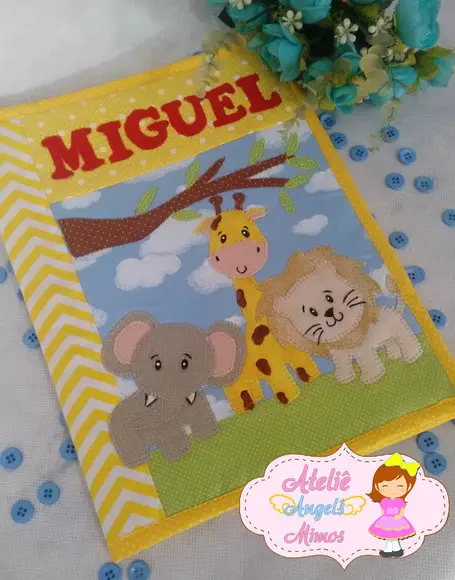 Capa personalizada para caderno Safari