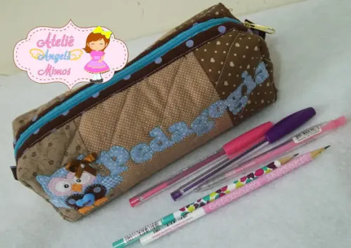 Estojo Box Corujinha personalizado