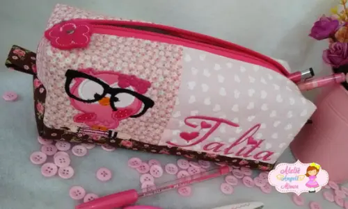 Estojo Box Corujinha personalizado