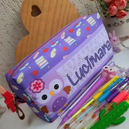 Estojo Box G Corujinha