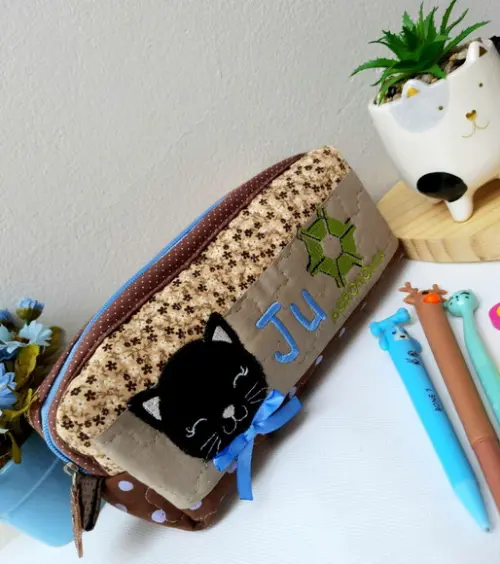 Estojo Box gatinho personalizado