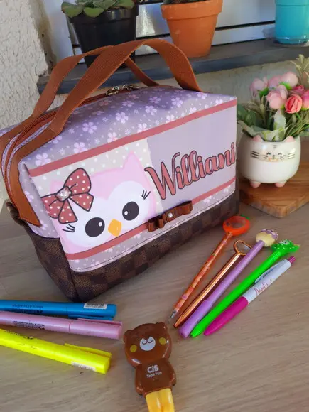 Estojo Box Gg Corujinha