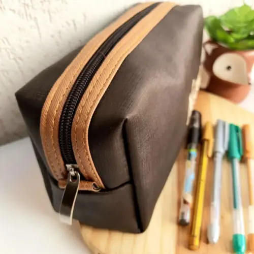 Estojo Box material sintético personalizado