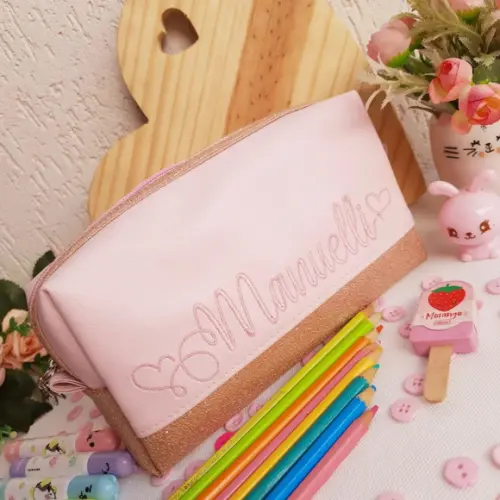 Estojo Box material sintético personalizado