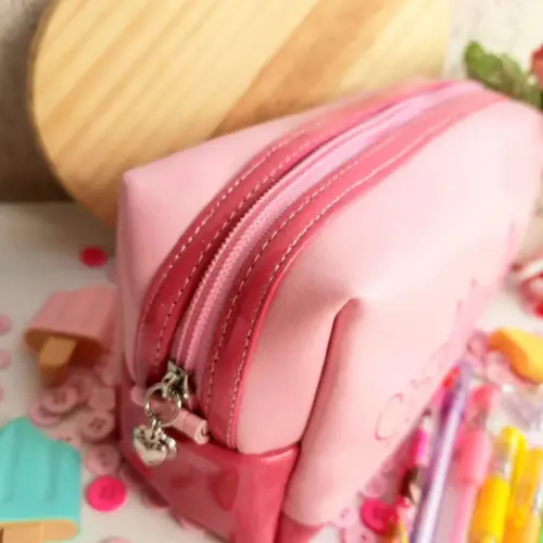 Estojo Box material sintético personalizado