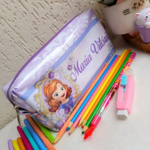 Estojo Box Princesa m Impermeável
