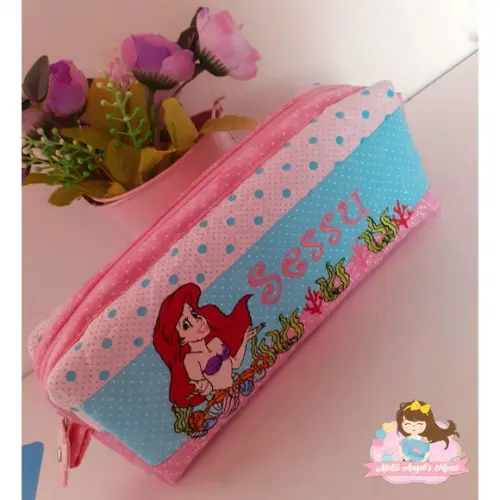 Estojo Box pequena sereia personalizado