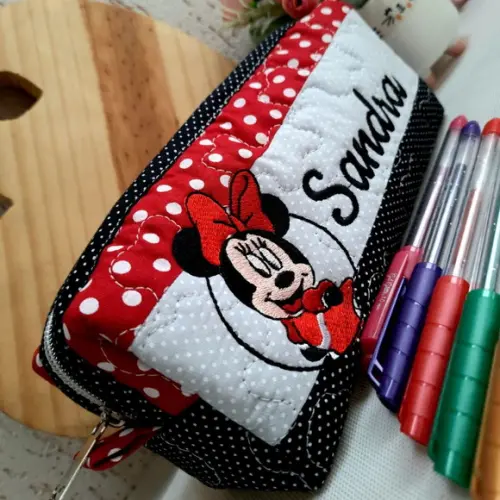 Estojo Box Minnie Personalizado