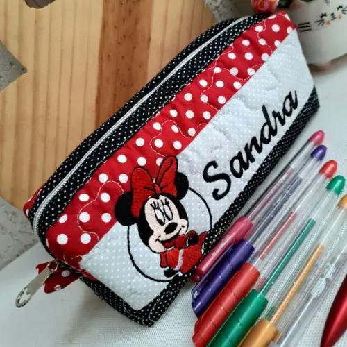 Estojo Box Minnie Personalizado