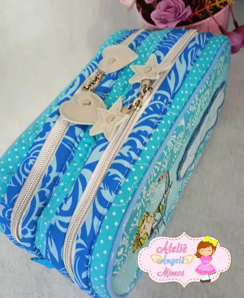Estojo Duplo frozen