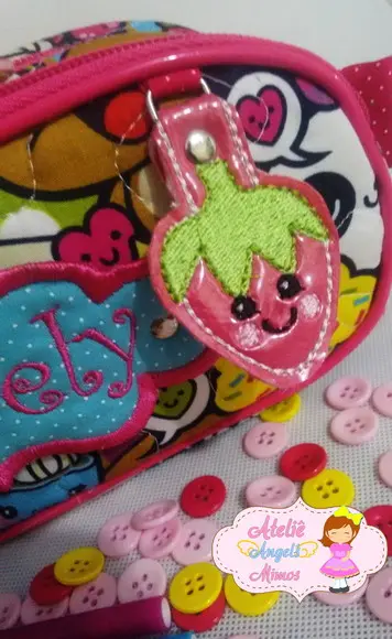 Estojo duplo kawaii